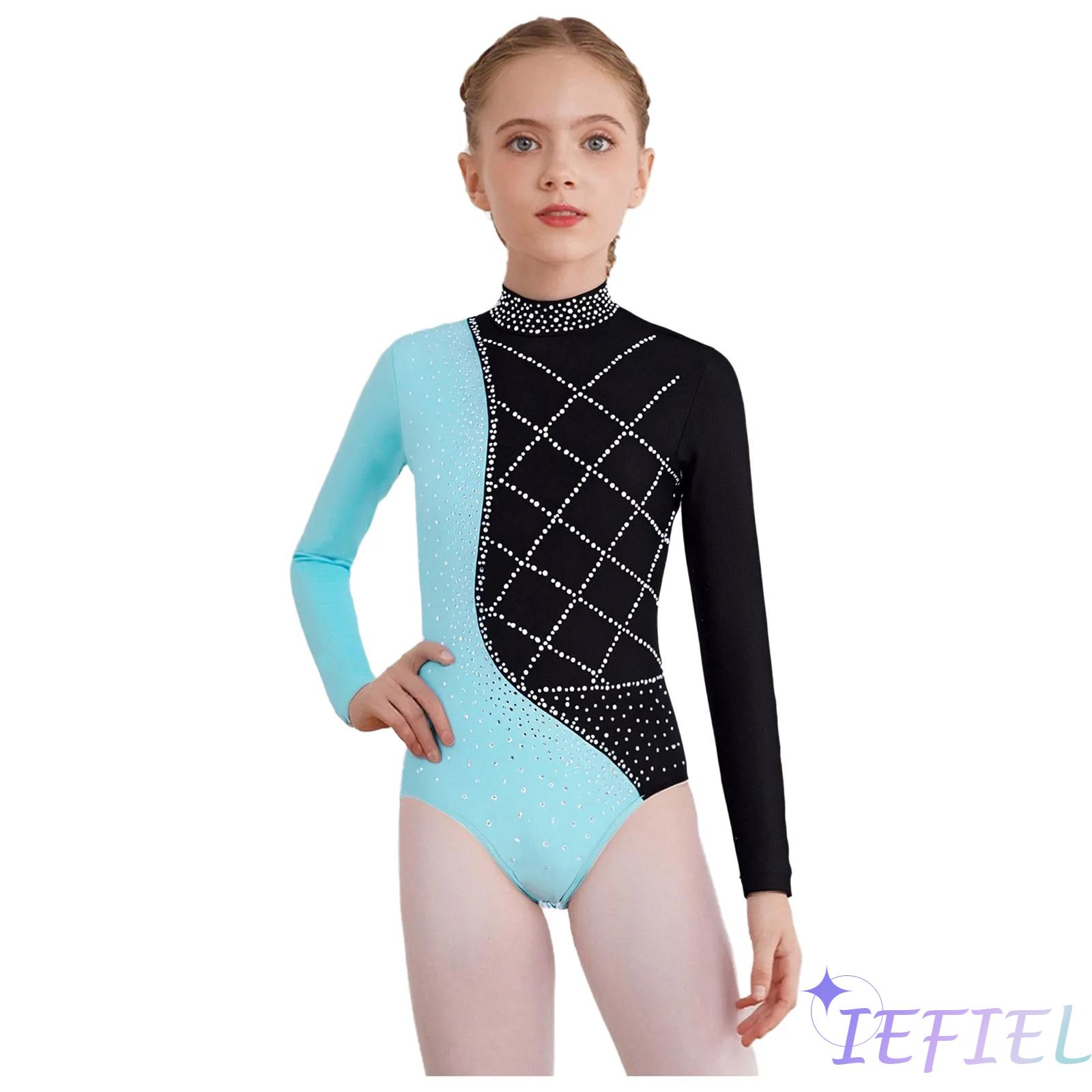 Yoga Pilates Girl - Meninas brilhantes strass ginástica dança lírica