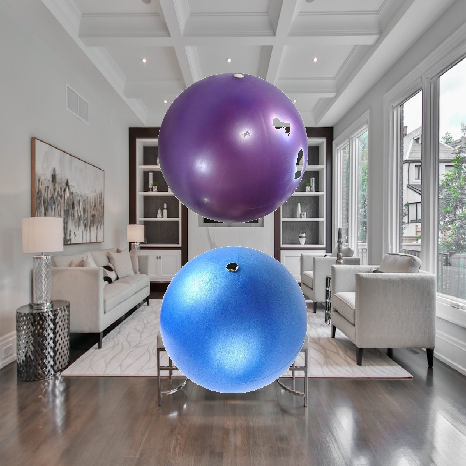 Pilates Yoga Or Gym - Bola de Yoga Fitness 25cm, Mini