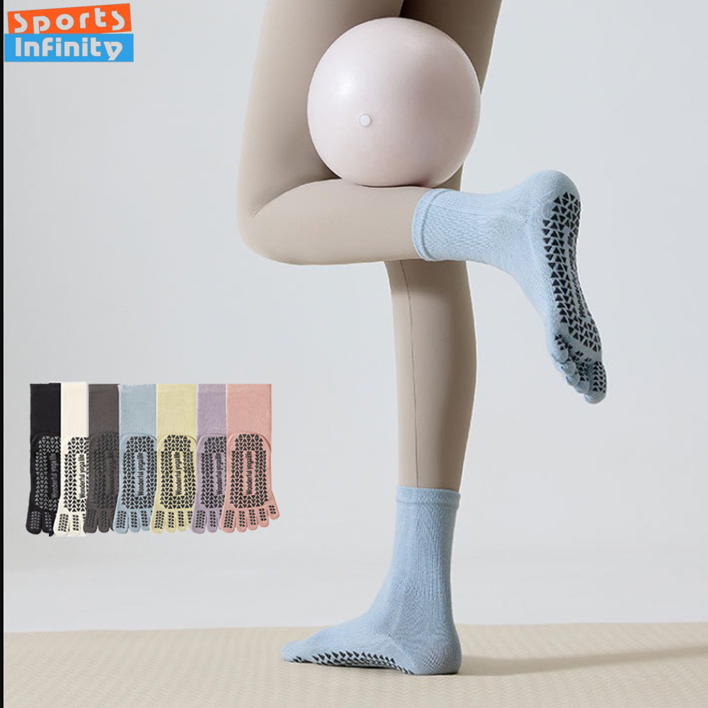 Pilates Yoga Youtube - Moda cinco dedos split toe meias