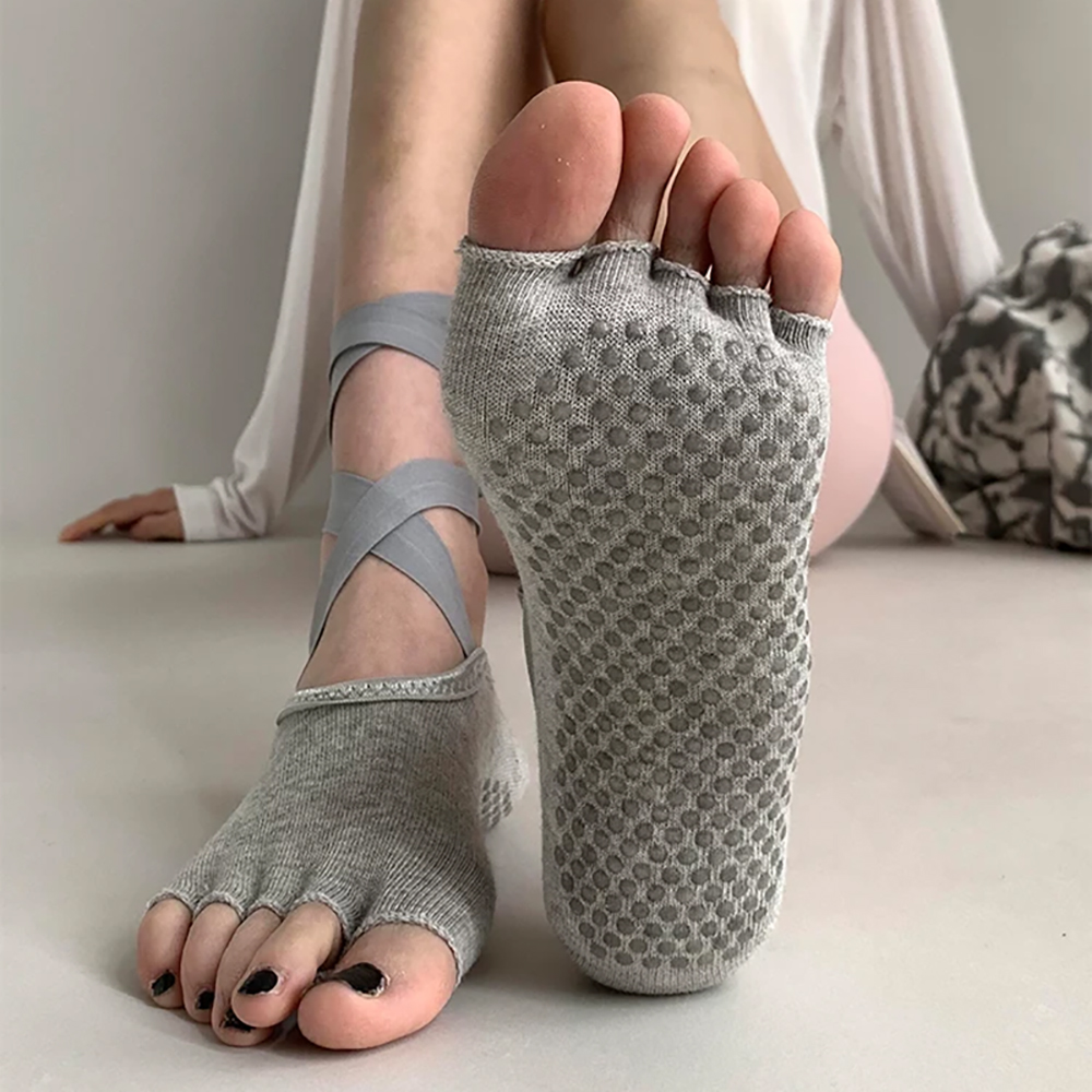 Meias de Pilates e Yoga para M - Pilates Yoga Youtube avaliação e preço