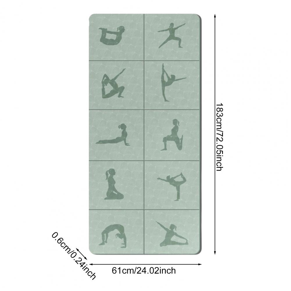 Tapete de Yoga Dobrável Extra  - Pilates Yoga Mat Thickness avaliação e preço
