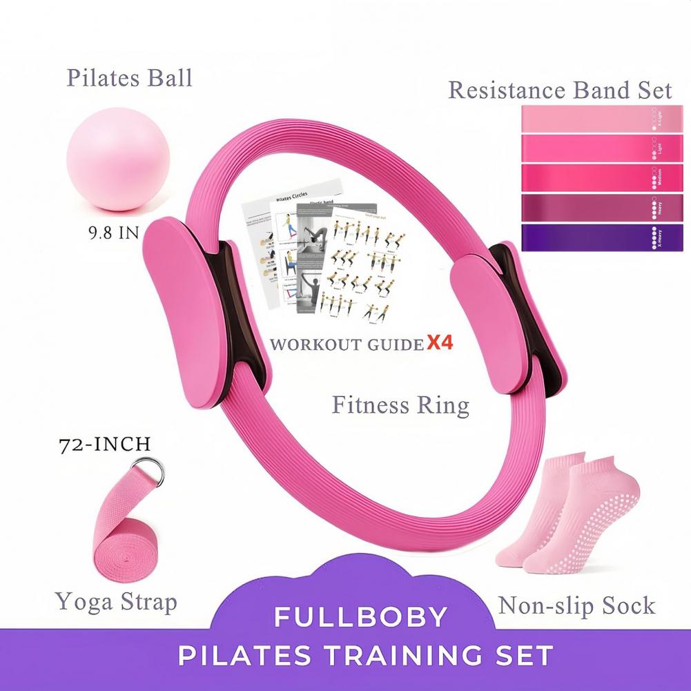 Kit de Fitness para Yoga com 9 - Pilates Yoga Resistance Ring avaliação e preço