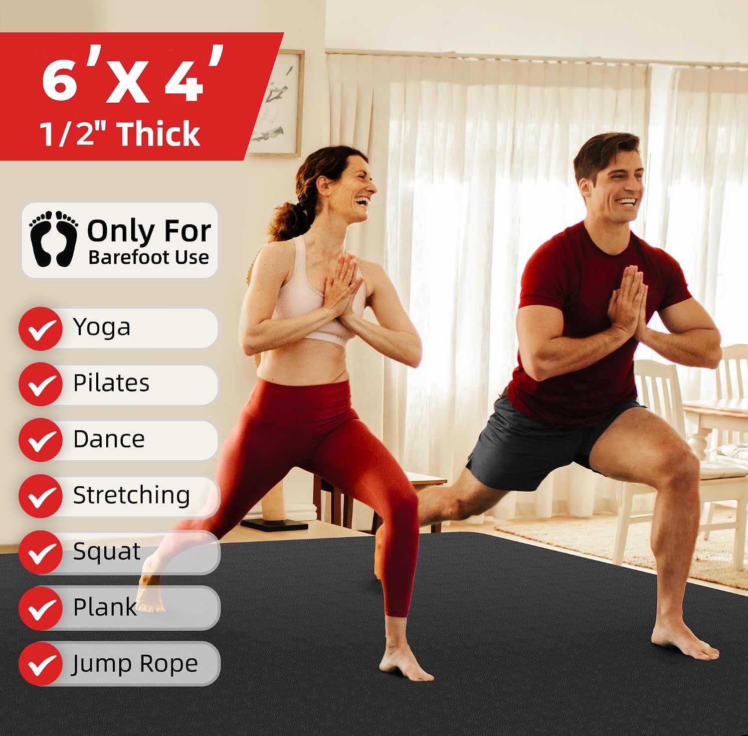 Tapete de Yoga Extra Grande 72 - Pilates Yoga Or Gym avaliação e preço