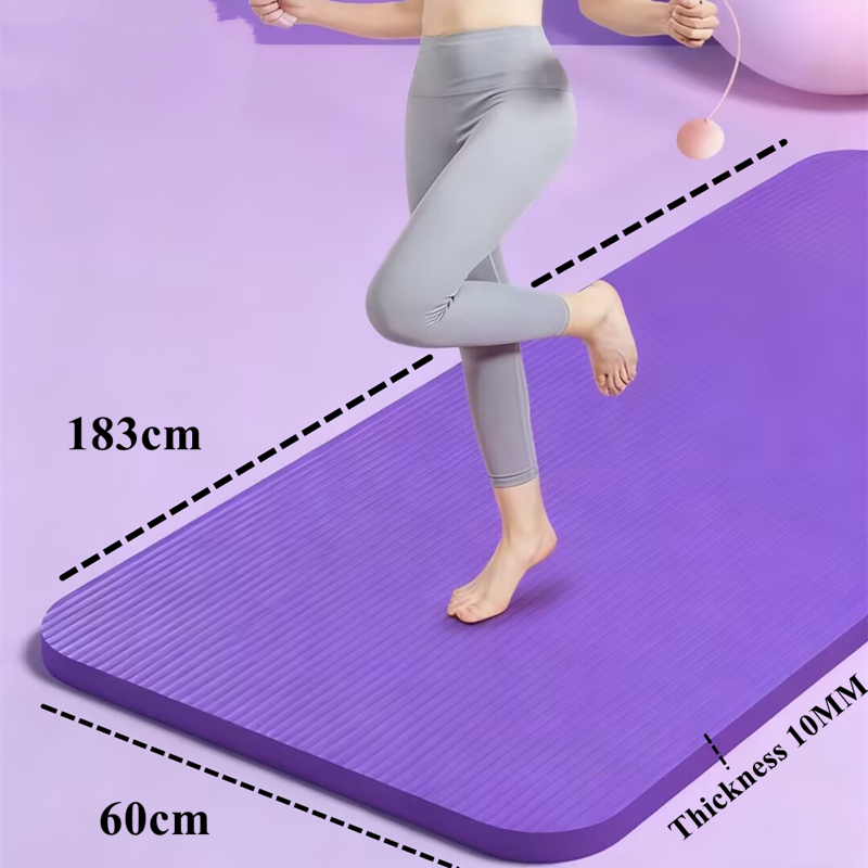 Treinamento 183x60cm Treinamen - Pilates Yoga Mat Thickness avaliação e preço