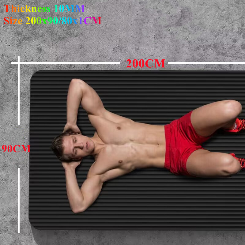 Tapete antiderrapante para iog - Pilates Yoga Mat Thickness avaliação e preço