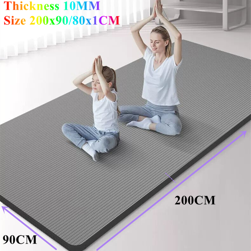 Tapete antiderrapante para iog - Pilates Yoga Mat Thickness avaliação e preço