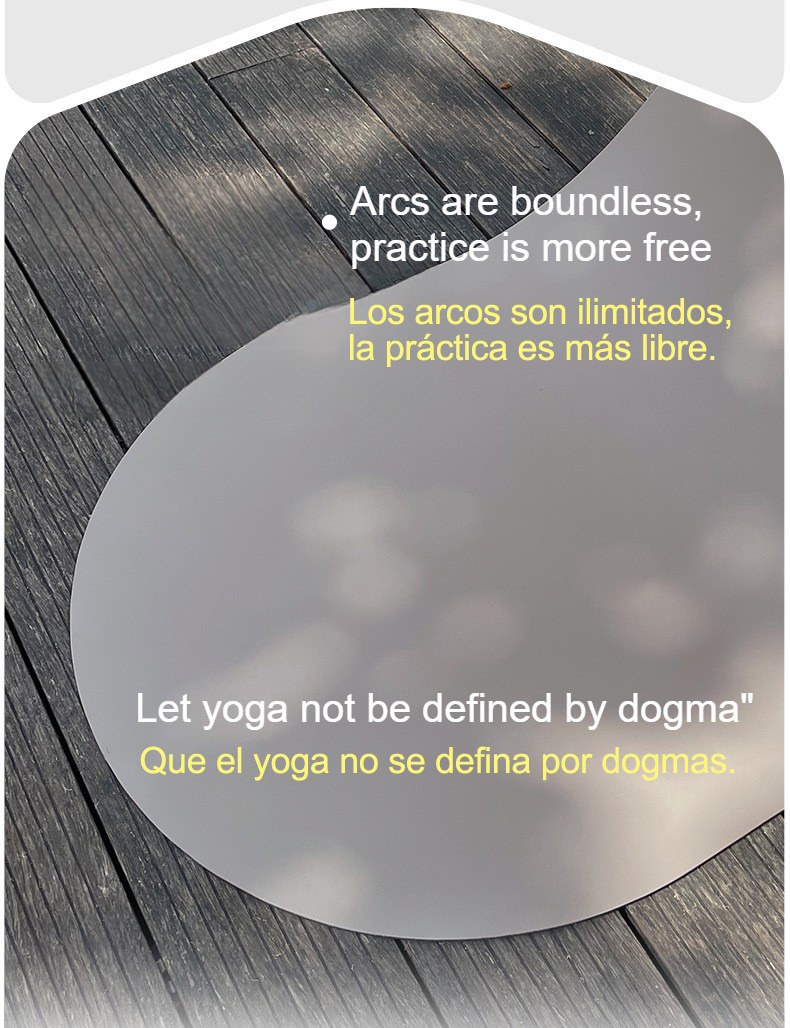 Tapete de Yoga Oval de Borrach - Pilates Yoga Or Gym avaliação e preço