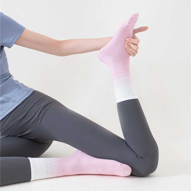 Meias Femininas de Yoga com Mu - Yoga Pilates Girl avaliação e preço