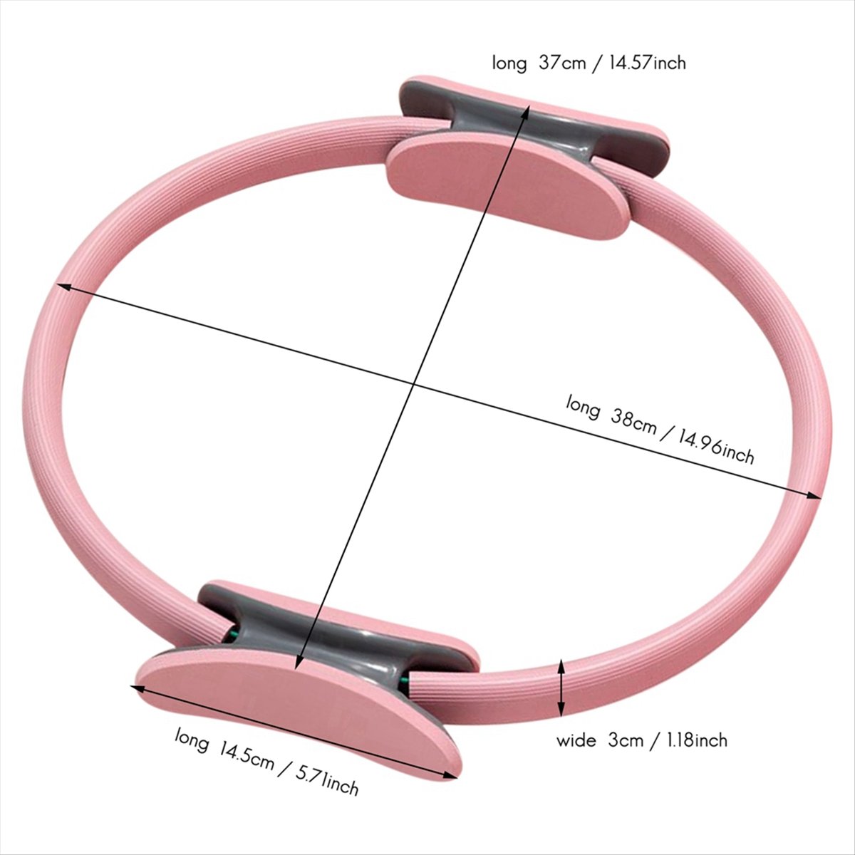 Anel de Pilates ABXY, Círculo  - Pilates Yoga Resistance Ring avaliação e preço
