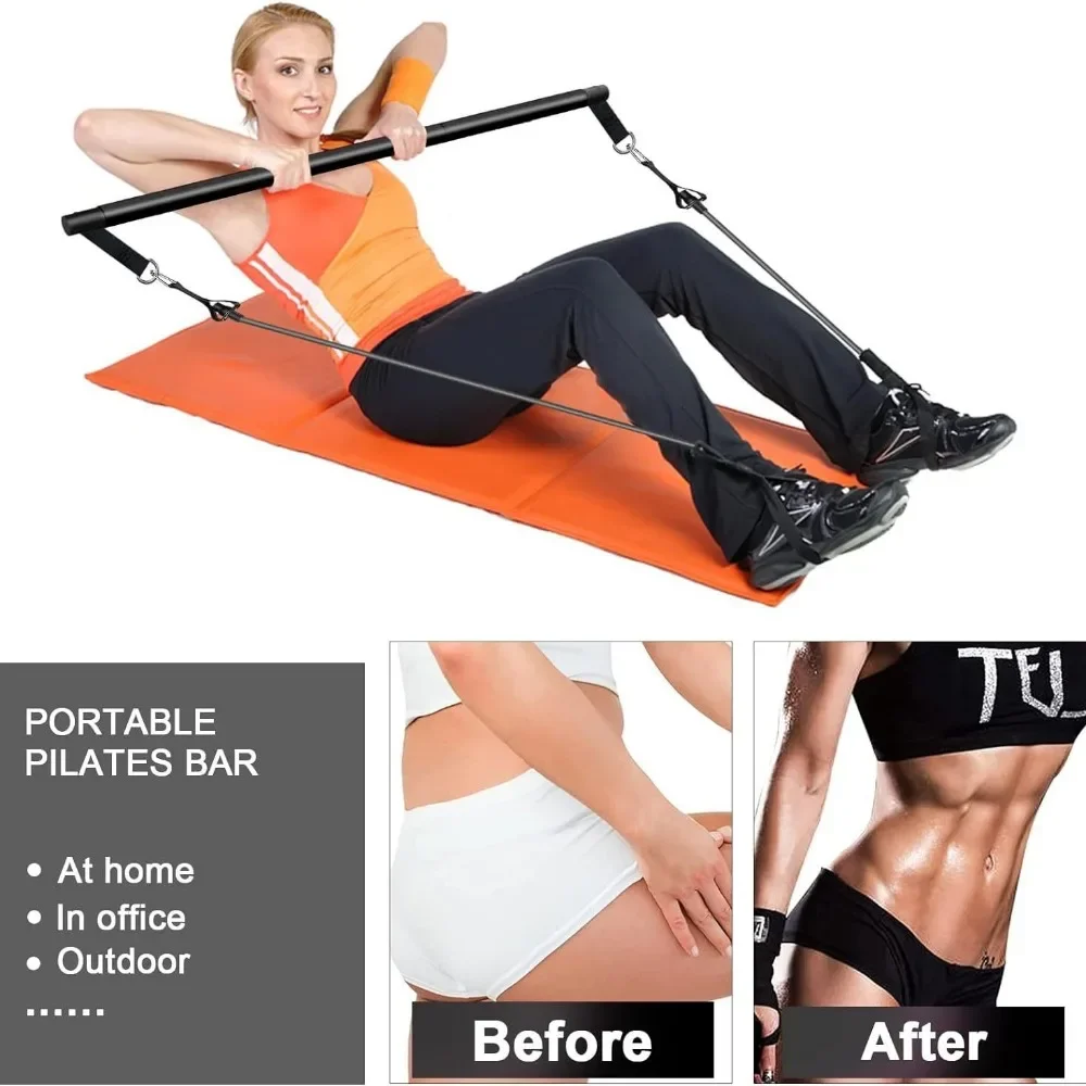 Barra portátil para ioga, pila - Pilates Yoga Tone avaliação e preço