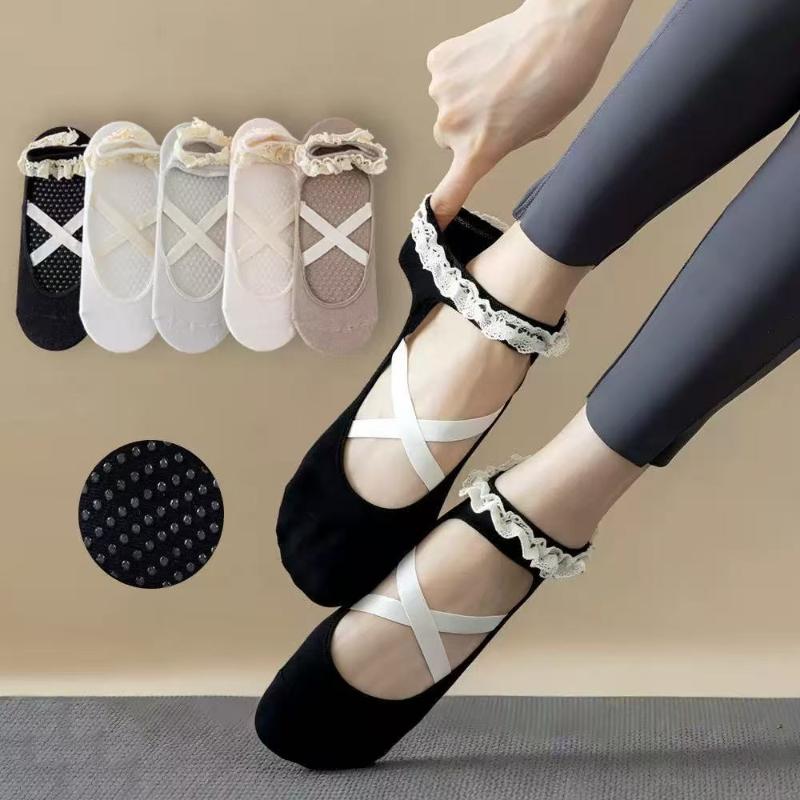 1 Par de Meias de Pilates com  - Pilates & Yoga Elastic Band avaliação e preço
