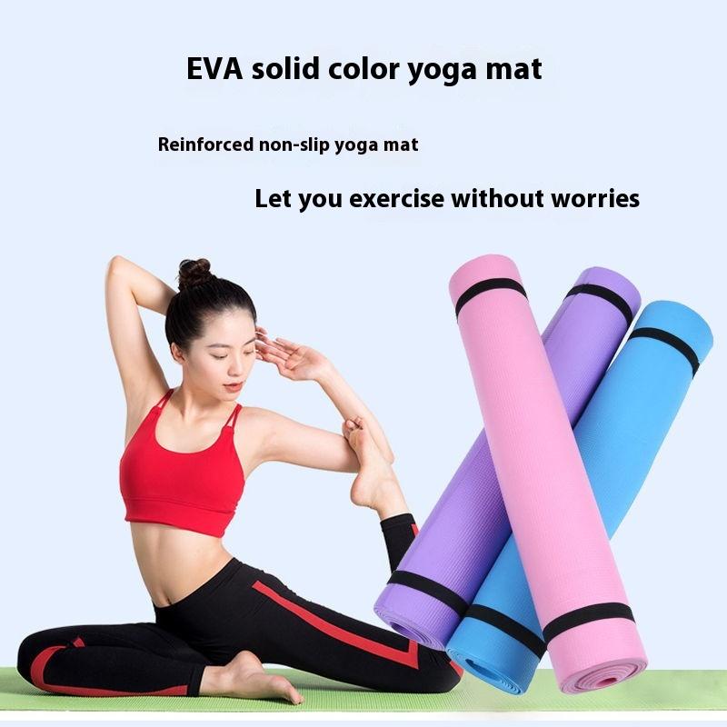 1pc para exercício yoga e pila - Pilates Yoga Mat Thickness avaliação e preço